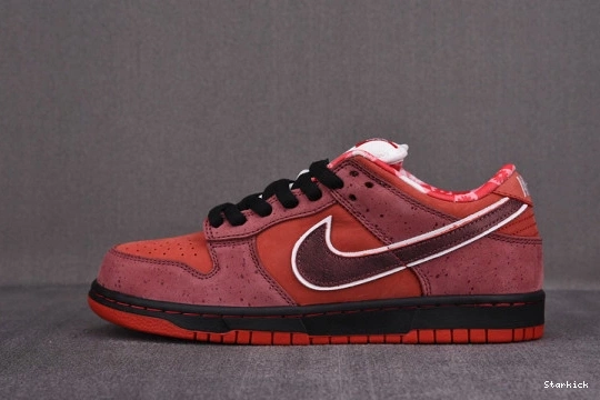 Low Nike Red SB Dunk 313170-661 Concepts Lobster 0211
